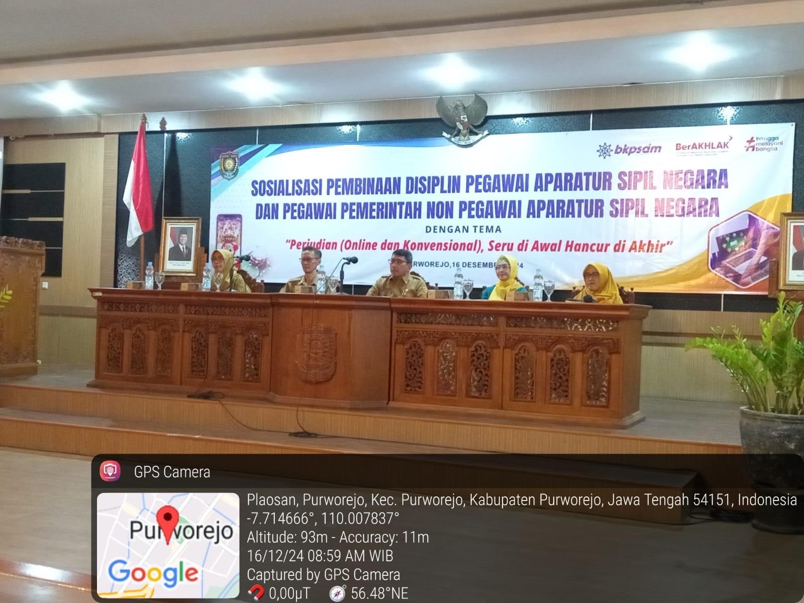 Sosialisasi Pembinaan Disiplin Pegawai ASN