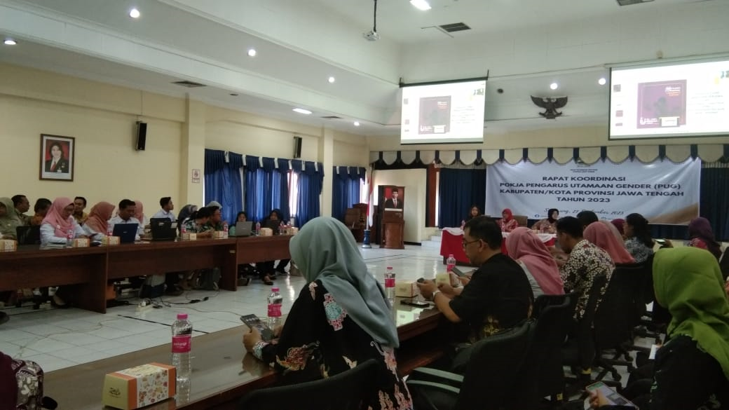 RAKOR EVALUASI PENGARUS UTAMAAN GENDER (PUG)