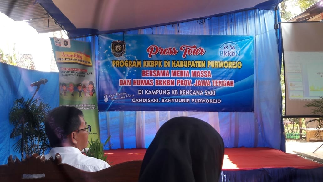 Bappeda Kabupaten Purworejo Menghadiri Press Tour Program KKBPK di Kabupaten Purworejo bersama Media Massa dan Humas BKKBN Provinsi Jawa Tengah