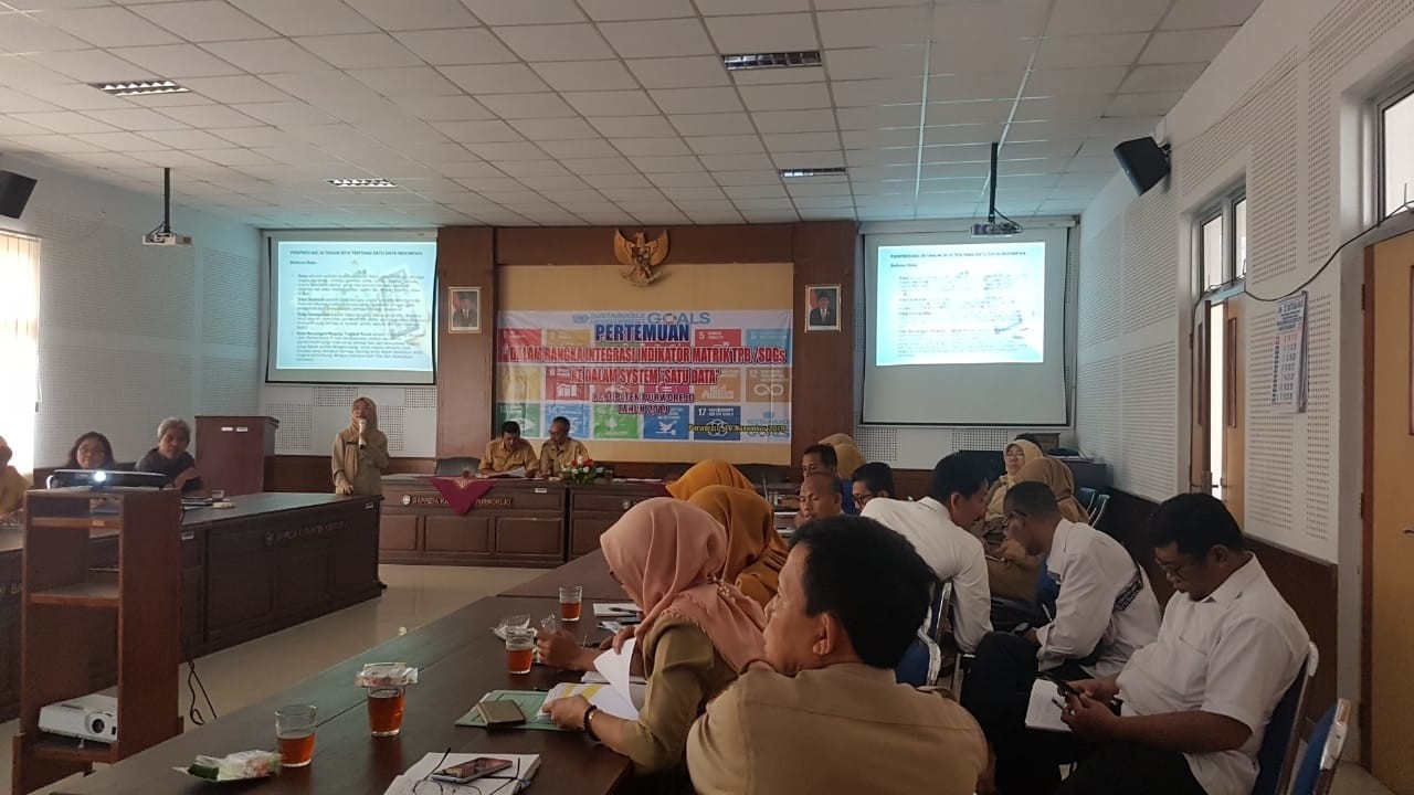 Integrasi SDGs dengan Sistem Satu Data di Kabupaten Purworejo