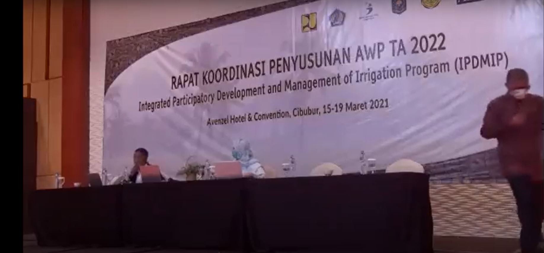 Rapat Koordinasi Penyusunan AWP TA 2022 Integrated Participatory Development and Irrigation Program (IPDMIP) 