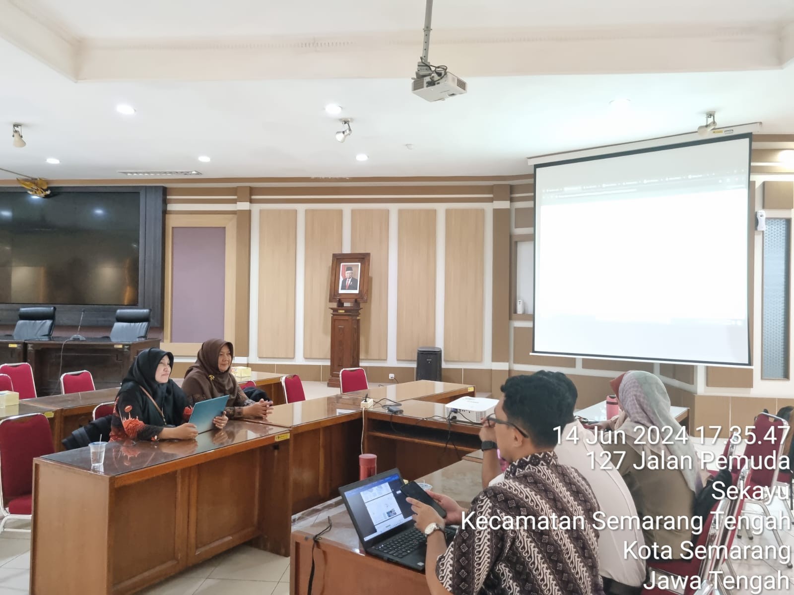 Desk Konfirmasi dan Klarifikasi Data oleh Tim BPKP dan Bappeda Provinsi Jateng