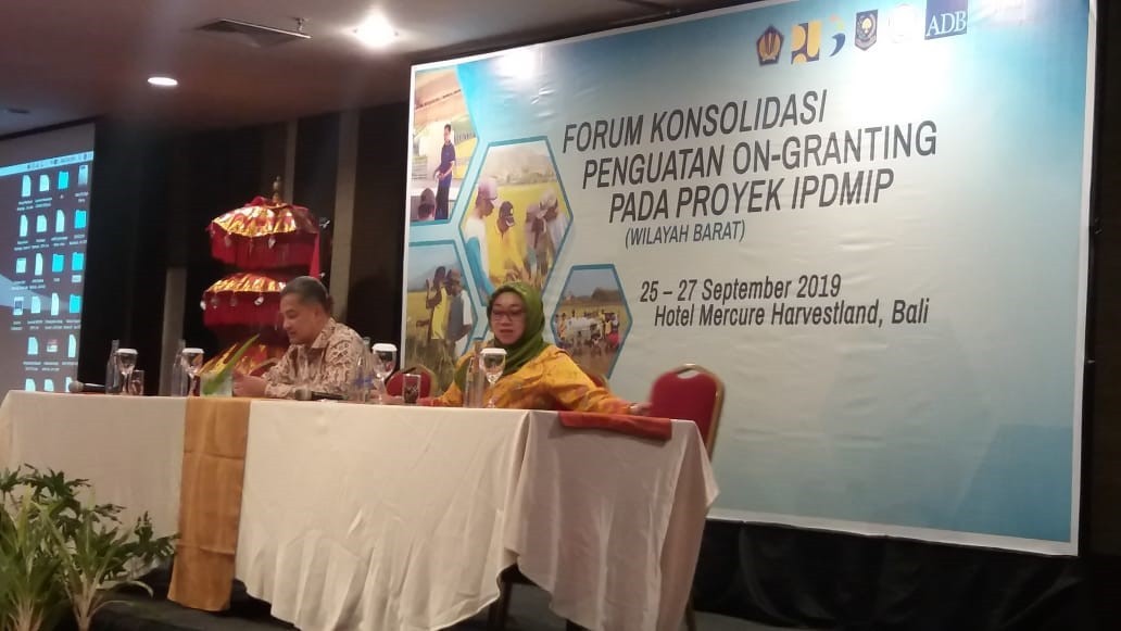 Daerah yang Tidak Komitmen Dalam Pendanaan Proyek IPDMIP Akan Dihentikan oleh Pemerintah