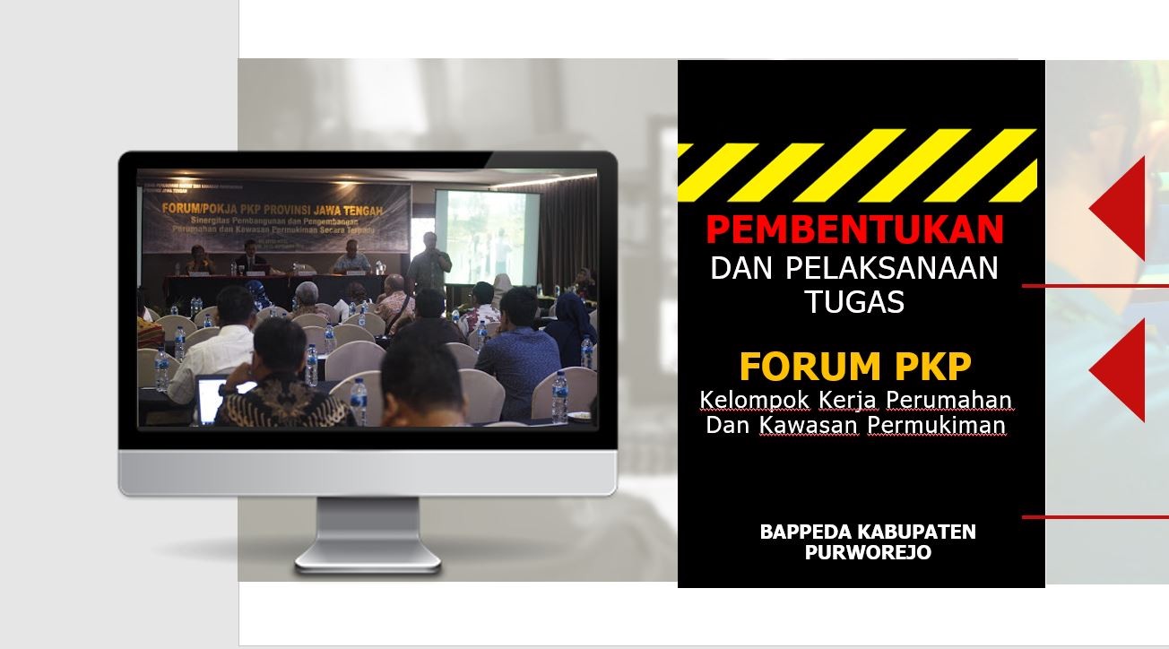 Rapat Koordinasi Pembentukan Forum PKP Kabupaten Purworejo Via Zoom Meeting