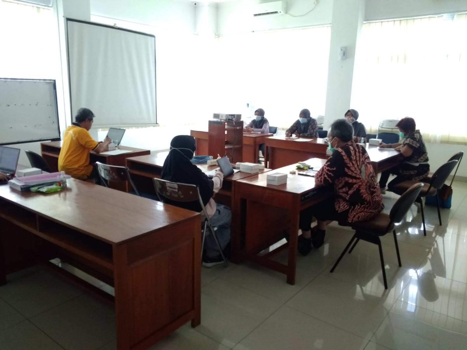 Rapat Koordinasi Progres Pelaksanaan Program Hibah Air Minum Perdesaan Kabupaten Purworejo Tahun 2021