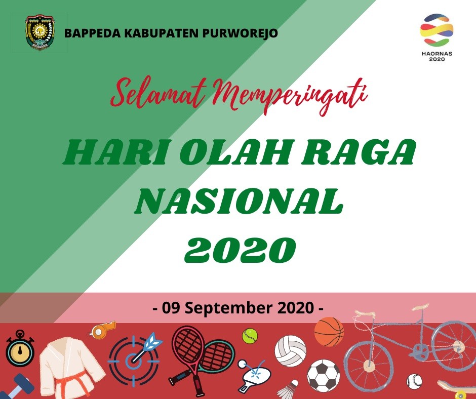 Bappeda Kabupaten Purworejo Peringati Hari Olah Raga Nasional (HAORNAS) 2020