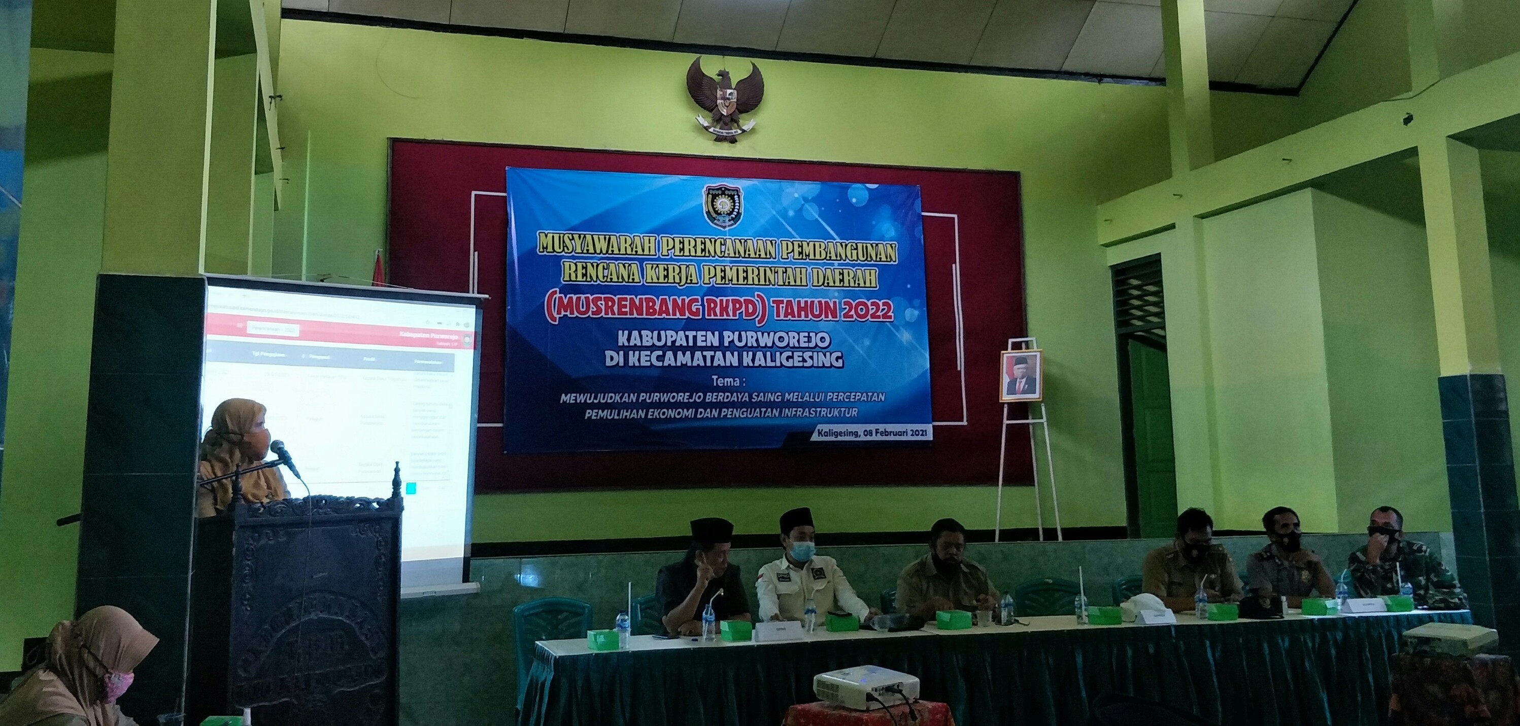 Monitoring Musrenbang RKPD Kecamatan Kaligesing