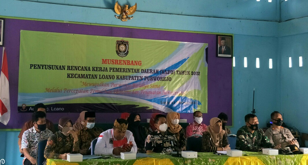 Monitoring Musrenbang RKPD Kecamatan Loano