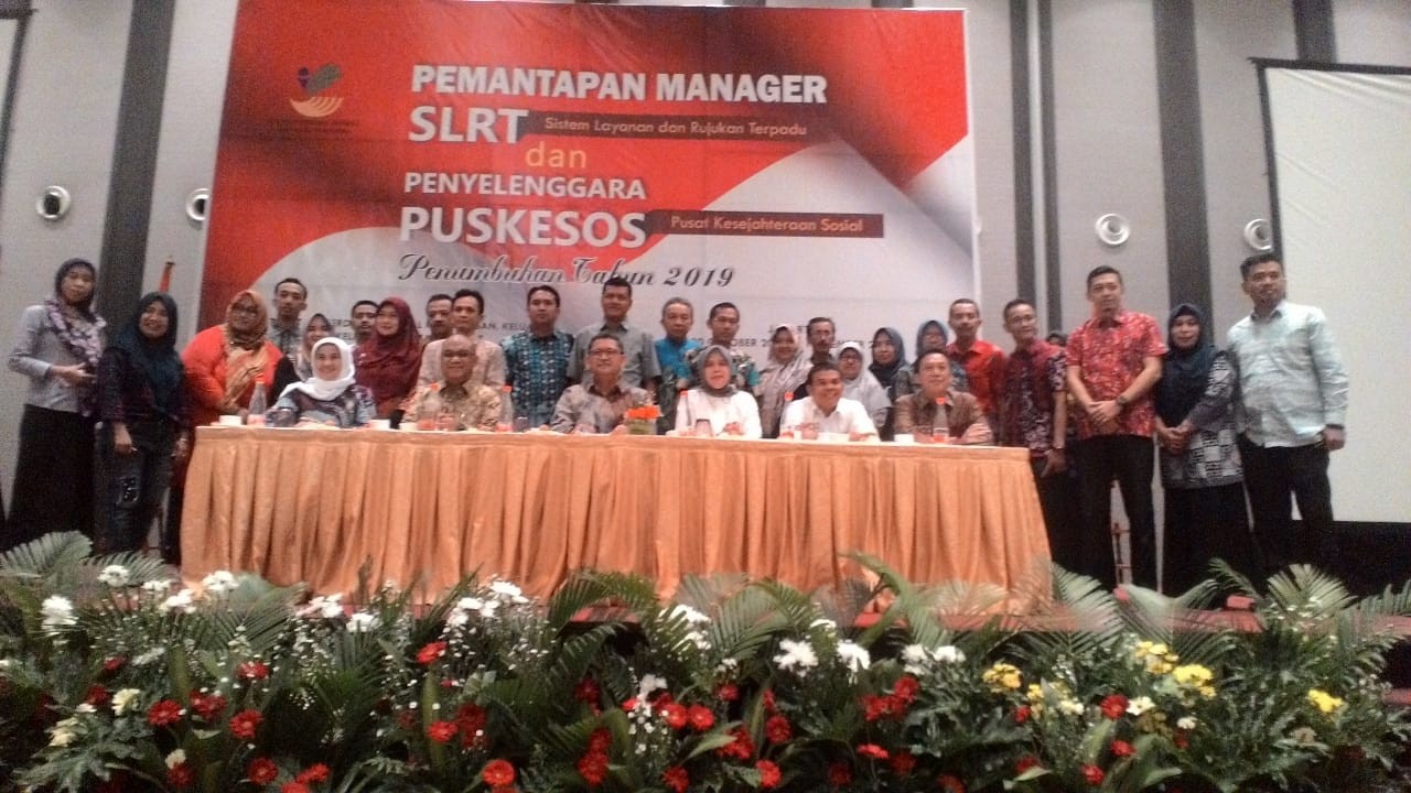 Pemantapan Manager SLRT dan Penyelenggara Puskesos