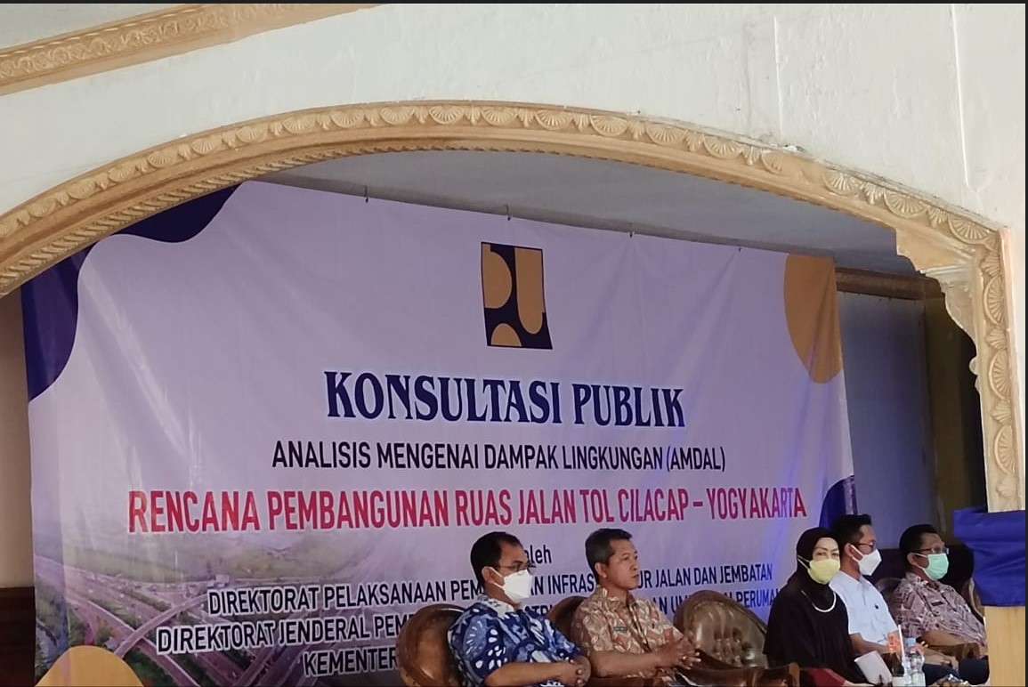 Konsultasi Publik AMDAL Pembangunan Jalan Tol Trase Cilacap-Jogja