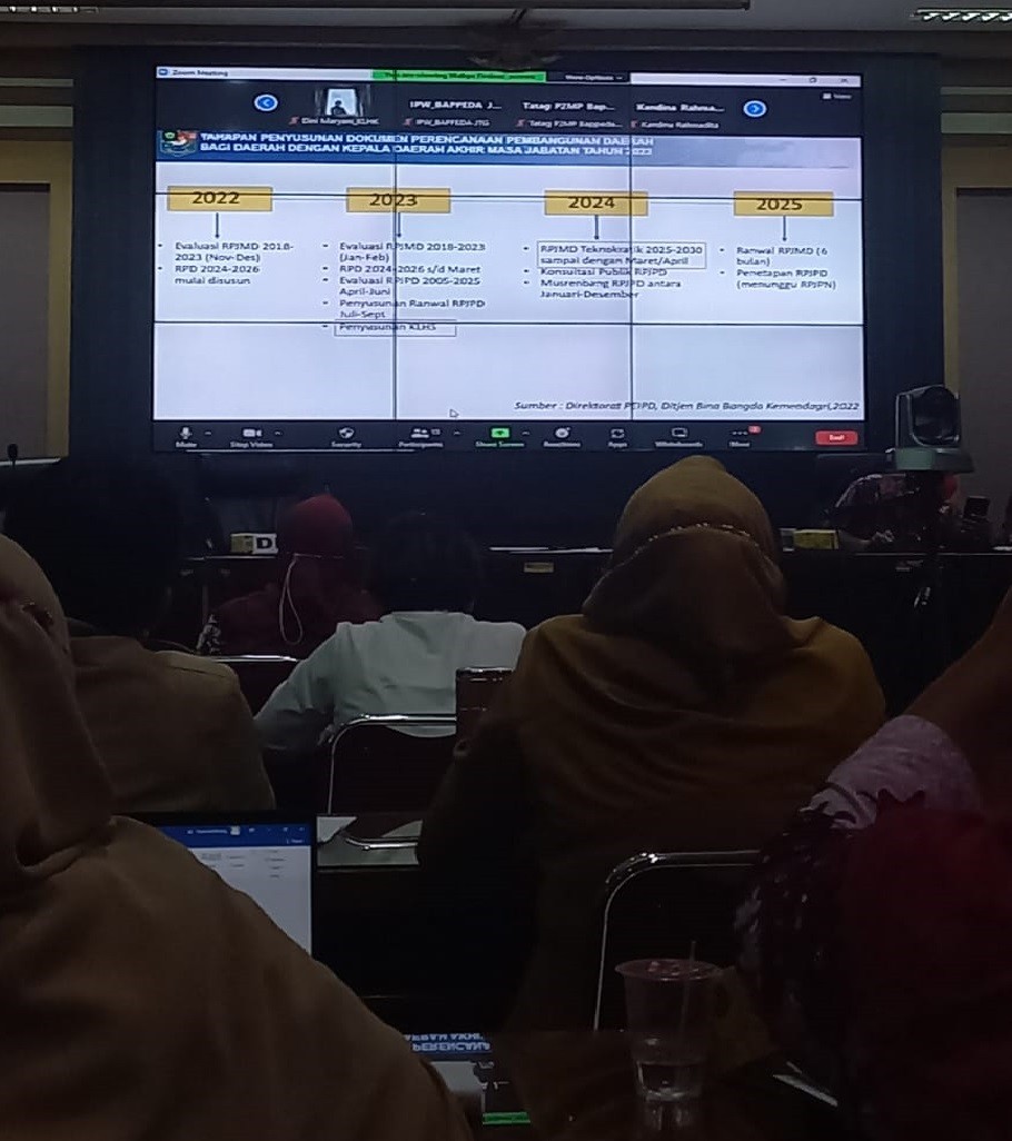 Pemkab Purworejo ikuti Sinergi dan Sinkronisasi Pemuatan Instrumen Lingkungan Hidup dalam Perencanaan Pembangunan