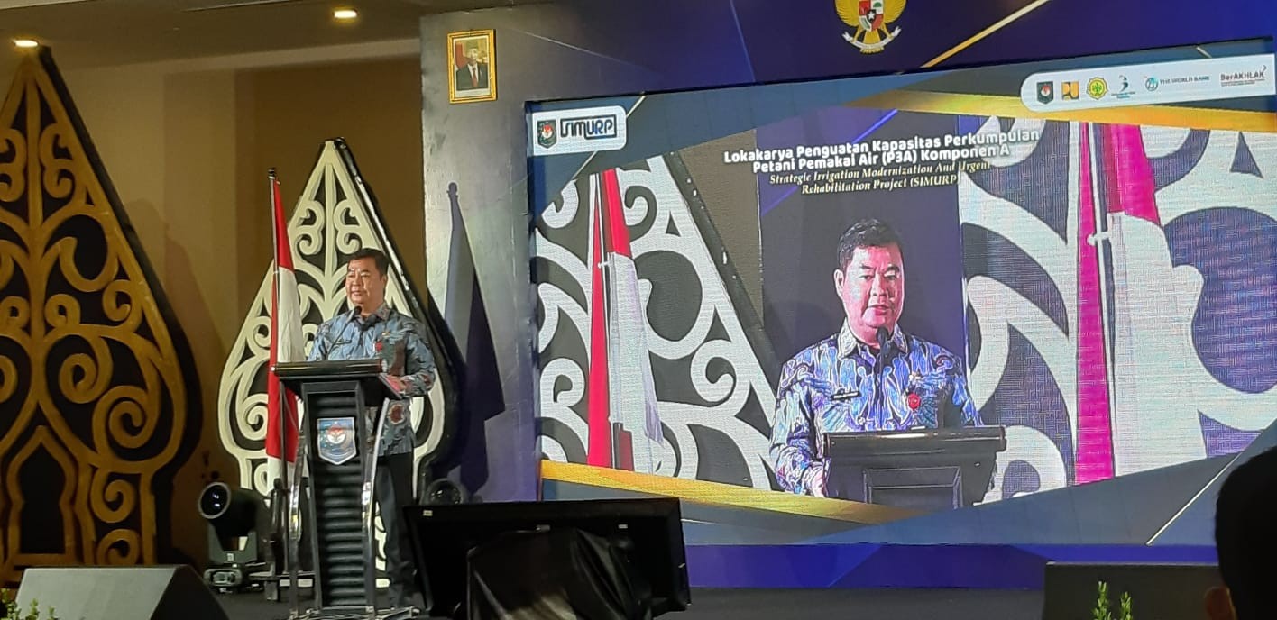 Lokakarya Penguatan Kapasitas P3A Komponen A Program Strategic Irrigatuon Modernization and Urgent Rehabilitation Project (SIMURP)