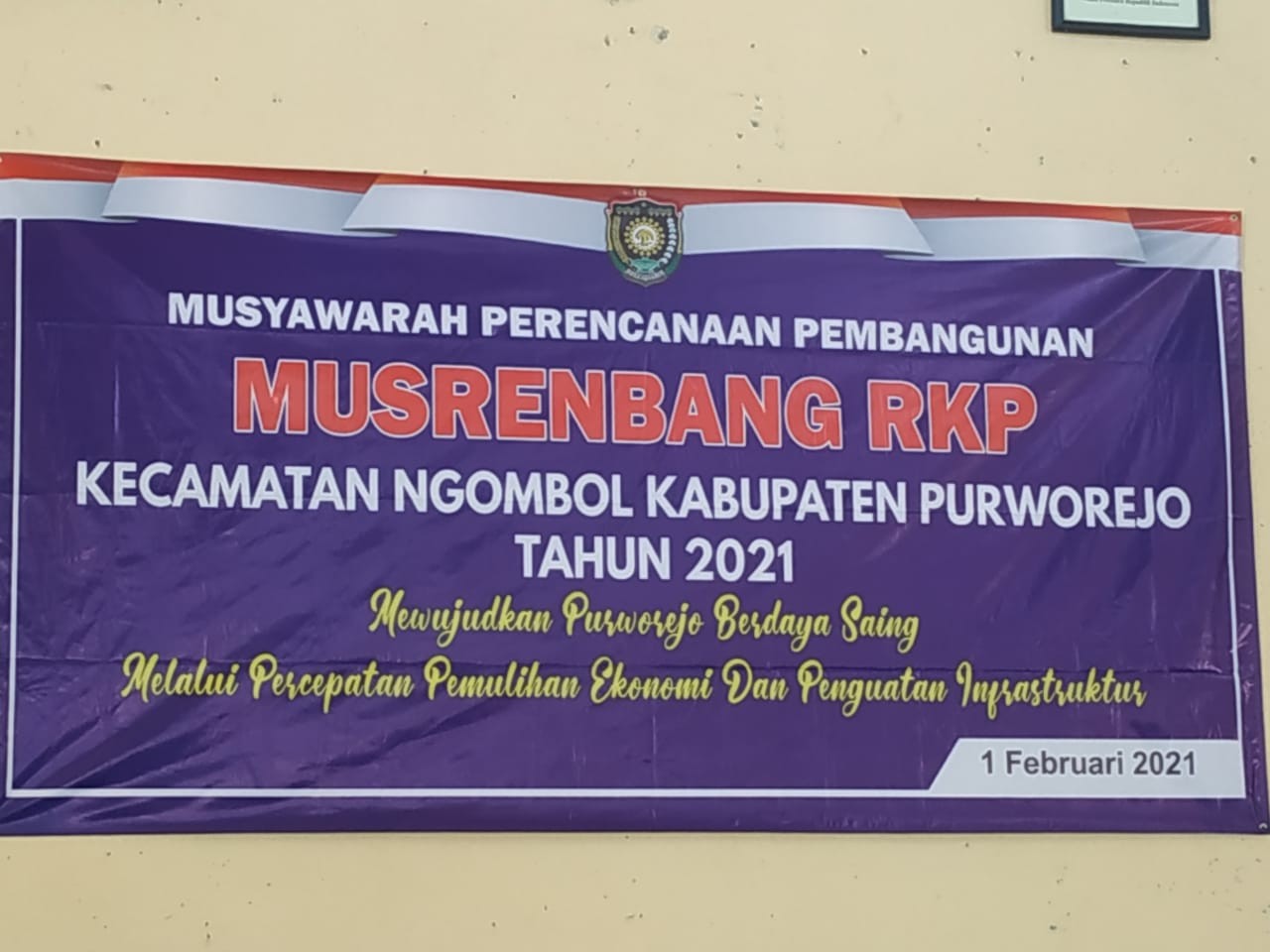 MUSRENBANG KECAMATAN NGOMBOL TAHUN 2021