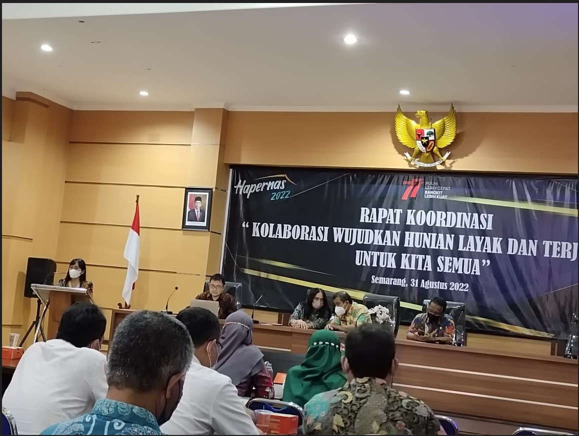 Rapat Koordinasi untuk Mewujudkan Kolaborasi demi Hunian Layak dan Terjangkau di Provinsi Jateng