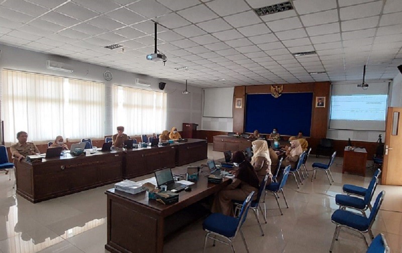 Rapat Koordinasi Internal Persiapan Desk Evaluasi Triwulan I RKPD 2022