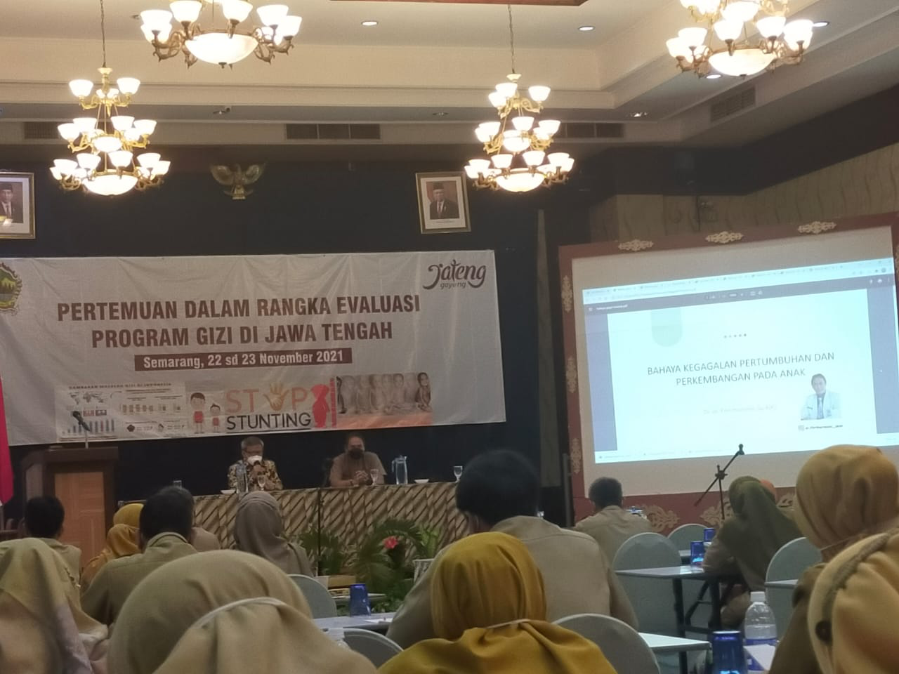 BAPPEDA Kabupaten Purworejo Mengikuti Pertemuan Dalam Rangka Evaluasi Program Gizi di Jawa Tengah