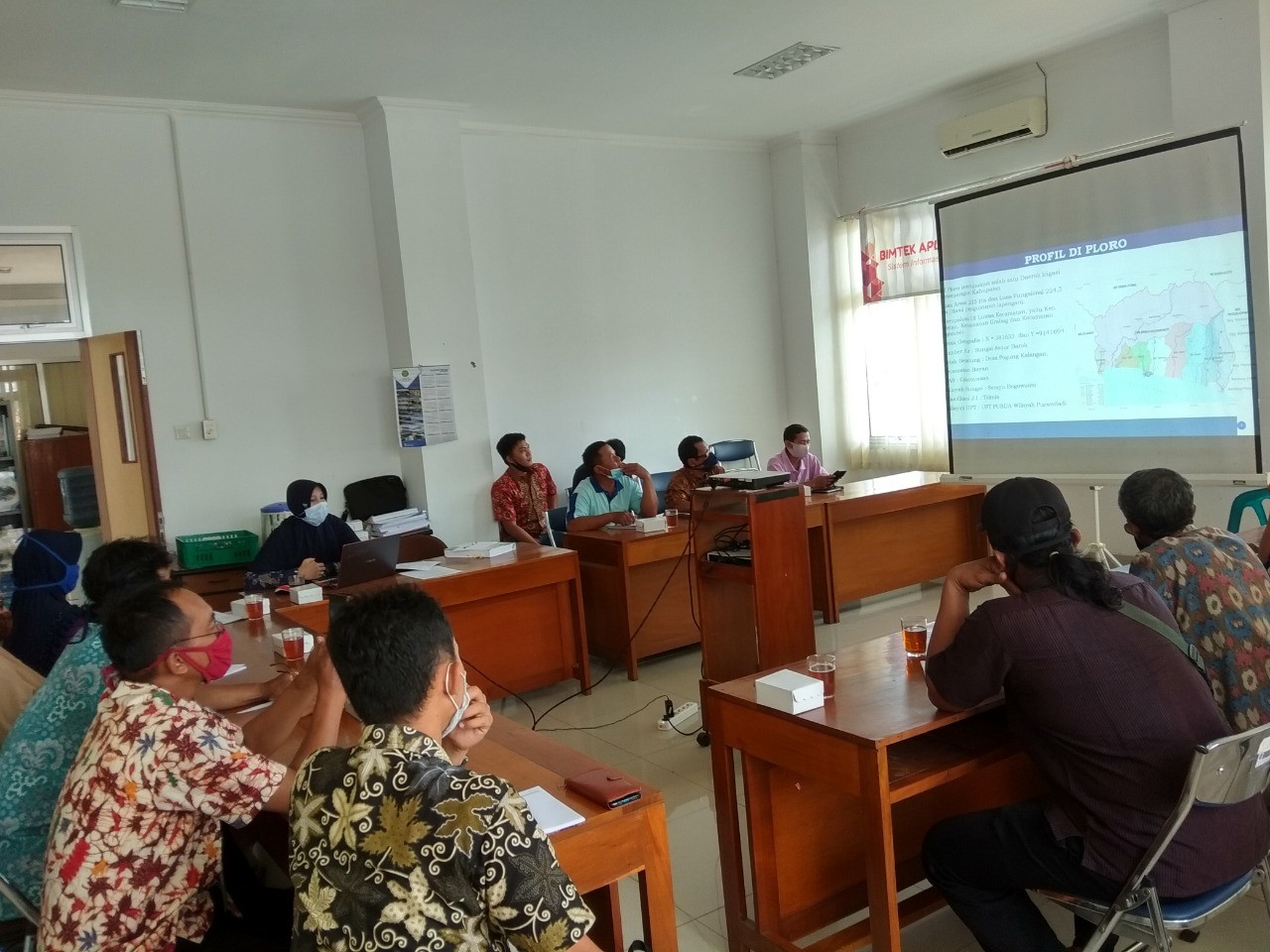 Rapat Koordinasi Pembahasan dan Penyusunan Dokumen Profil Sosial Ekonomi Teknis dan Kelembagaan (PSETK) Daerah Irigasi Ploro 