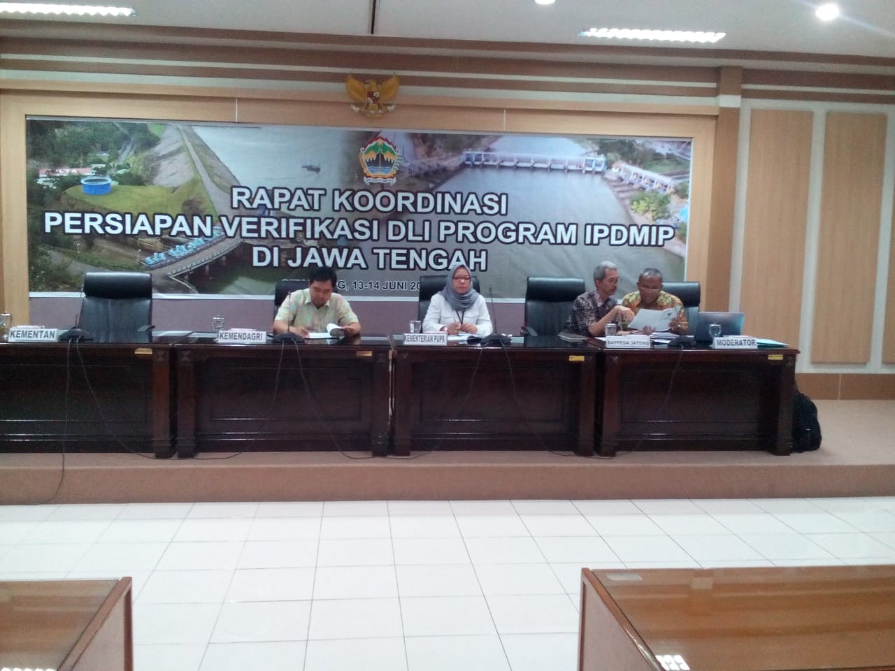 Rapat Koordinasi Persiapan Verifikasi DLI Program IPDMIP di Jawa Tengah