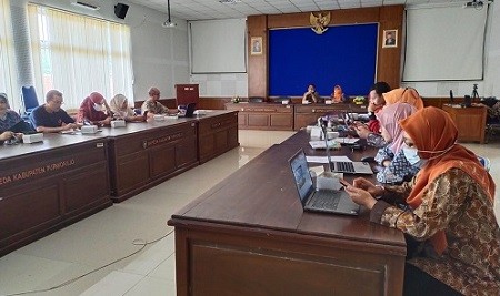 Rapat Persiapan Monitoring dan Evaluasi Lapangan Hasil Pelaksanaan RKPD Triwulan II Tahun 2022