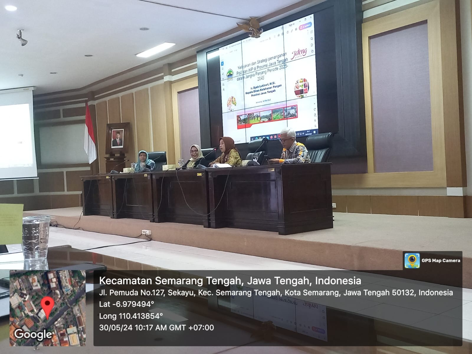 Koordinasi Kebijakan dan Strategi Penurunan PoU (Prevalence of Undernourishment) dan Peningkatan IKP (Indeks Ketahanan Pangan) Provinsi Jawa Tengah