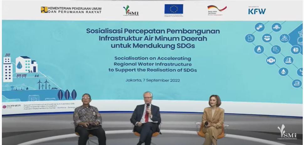 Sosialisasi Percepatan Pembangunan Infrastruktur Air Minum Daerah untuk Mendukung Pencapaian SDGs