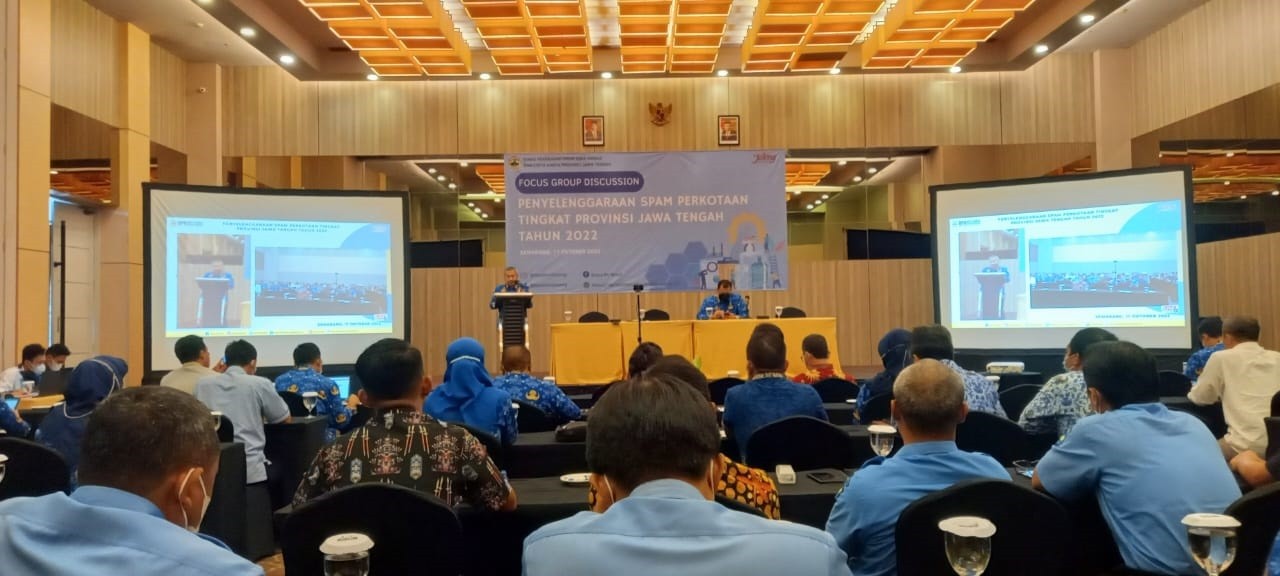 Focus Group Discussion (FGD) Penyelenggaraan SPAM Perkotaan Tingkat Provinsi Jawa Tengah Tahun 2022