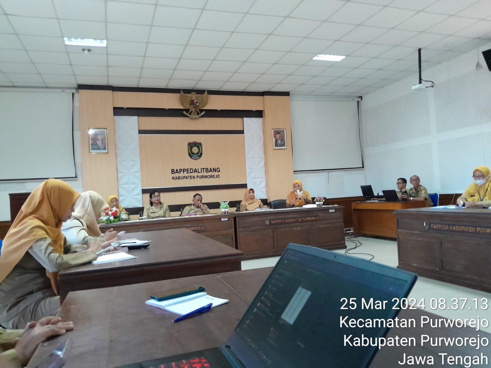 Staff Meeting hari Senin tgl 25 Maret 2024