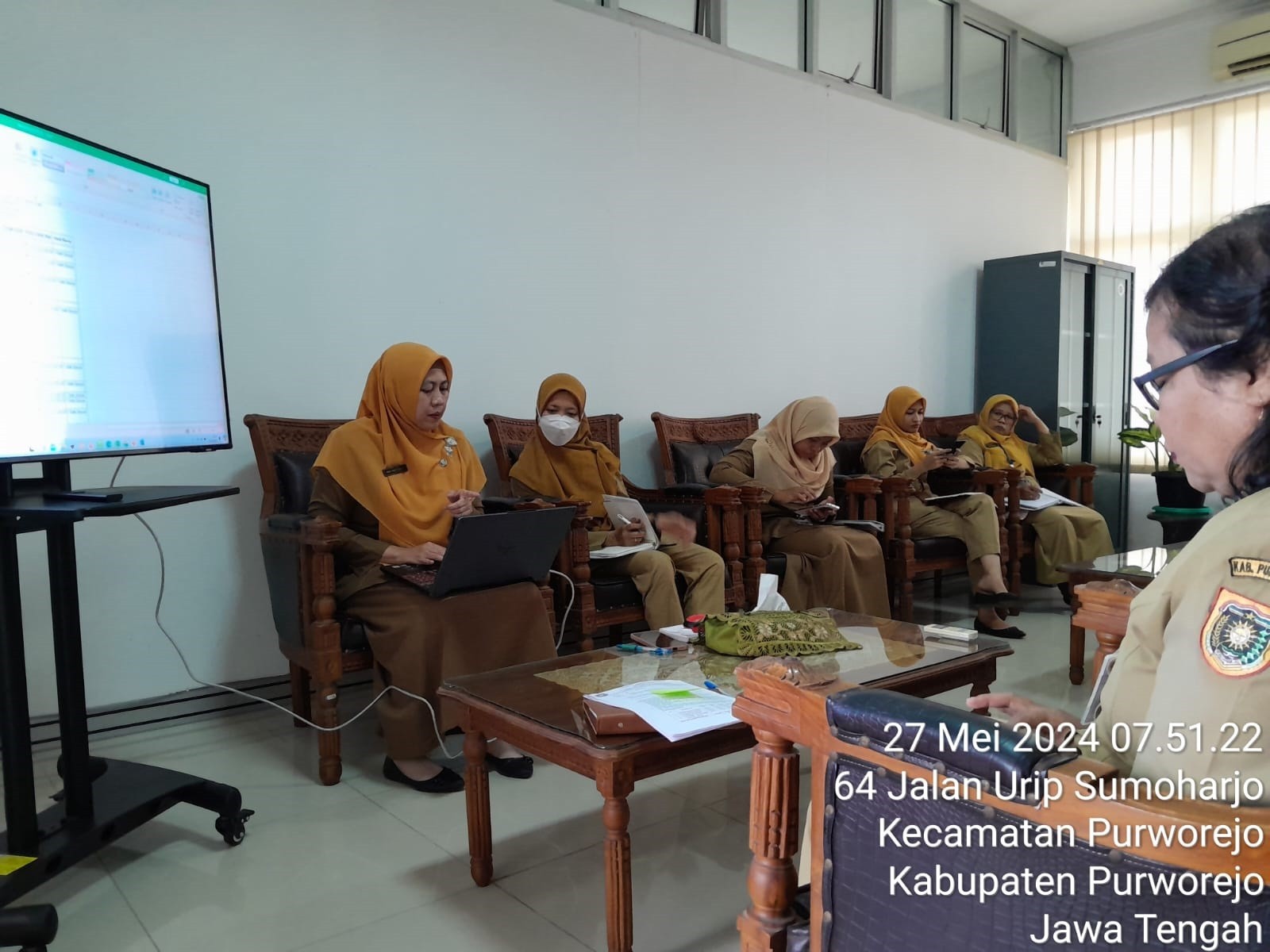 Staff Meeting Internal hari Senin tgl 27 Mei 2024