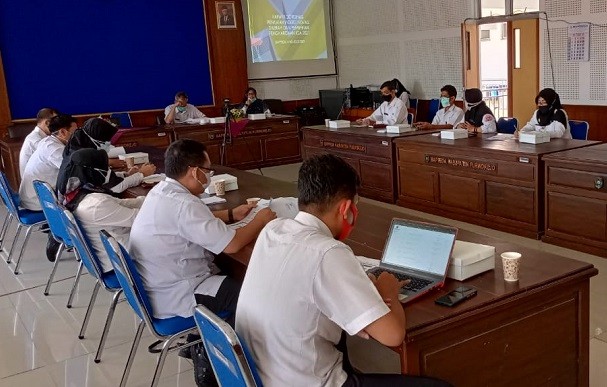 Rapat Koordinasi Input Aplikasi Indeks Inovasi Daerah Tahun 2021