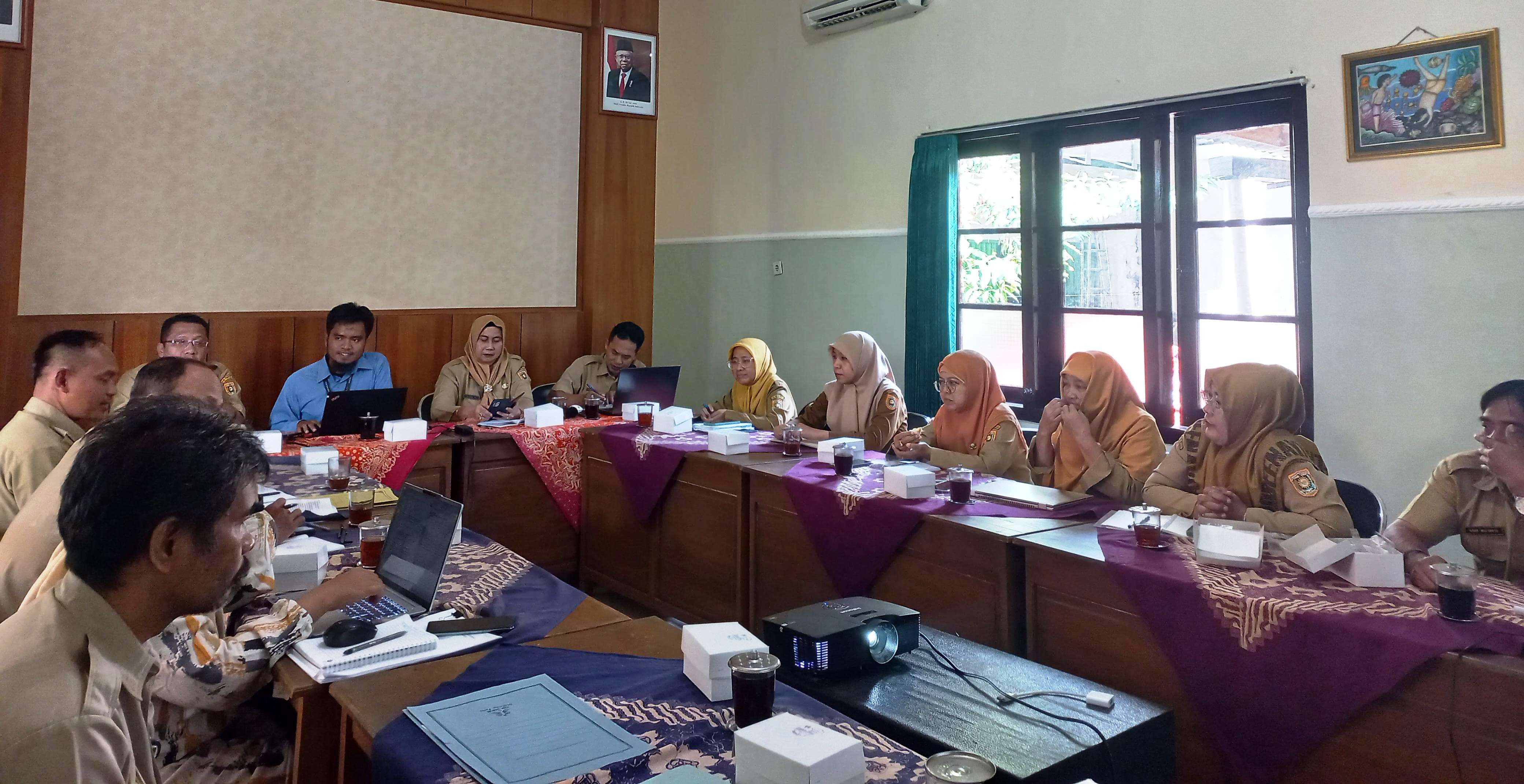 Rapat Studi Kelayakan Lokasi Calon Kebun Raya Kabupaten Purworejo oleh BRIN