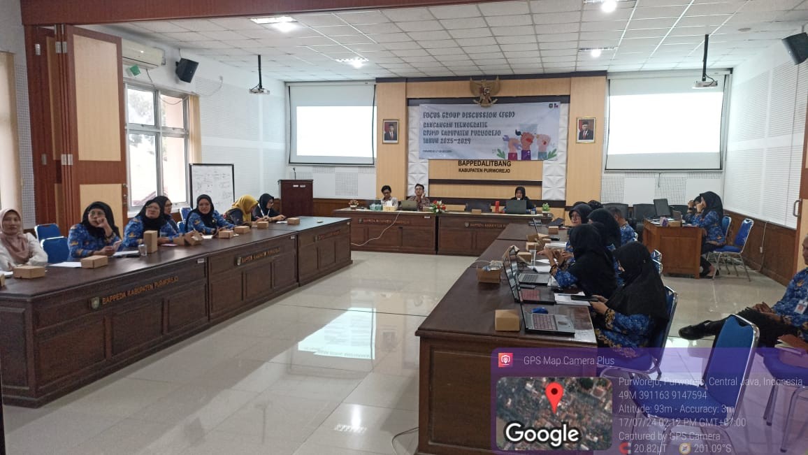 FGD Rancangan Teknokratik RPJMD Kabupaten Purworejo Tahun 2025-2029