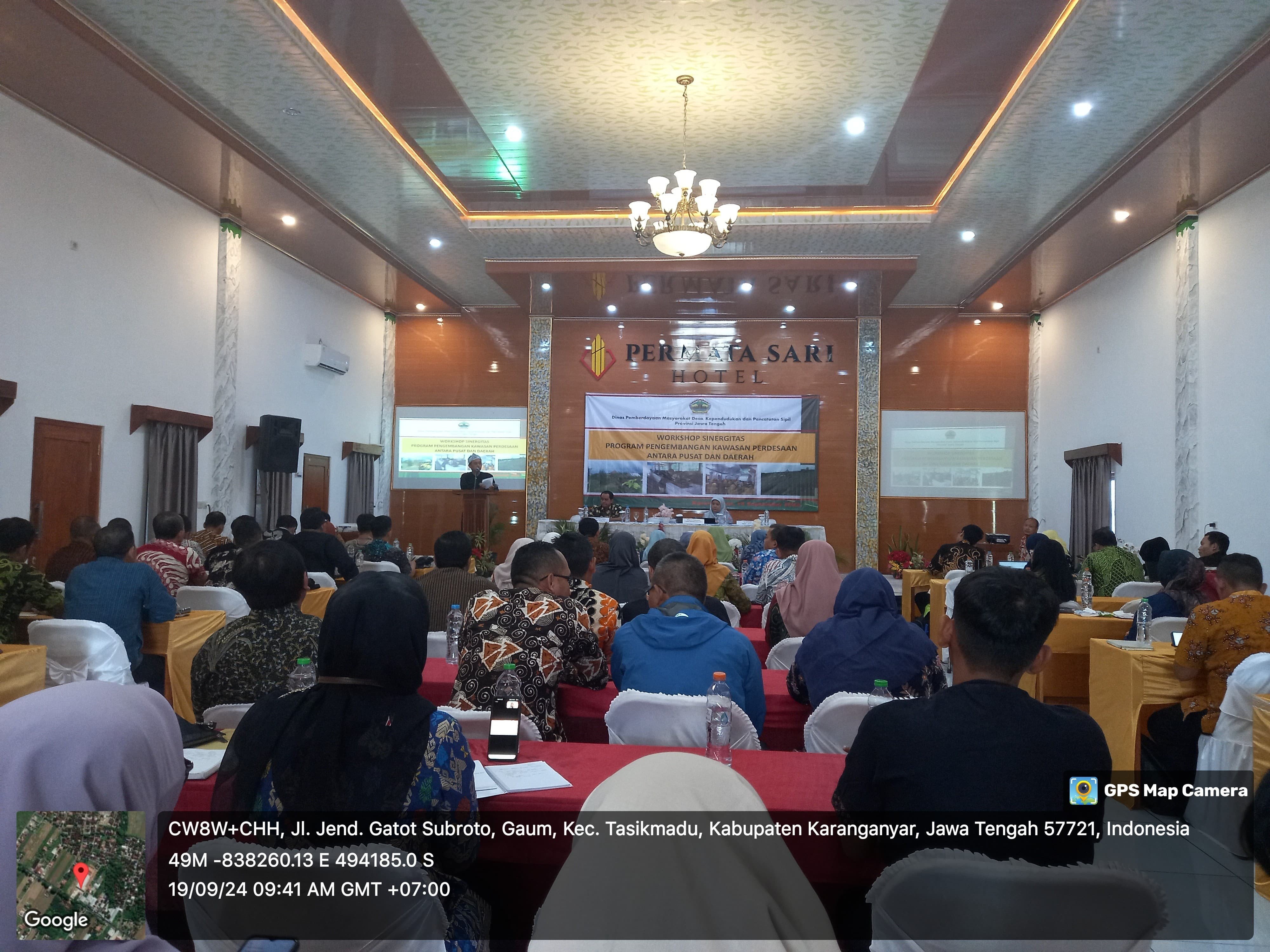 Workshop Sinergitas Pelaksanaan Program Pembangunan Kawasan Perdesaan Antara Pusat dan Daerah