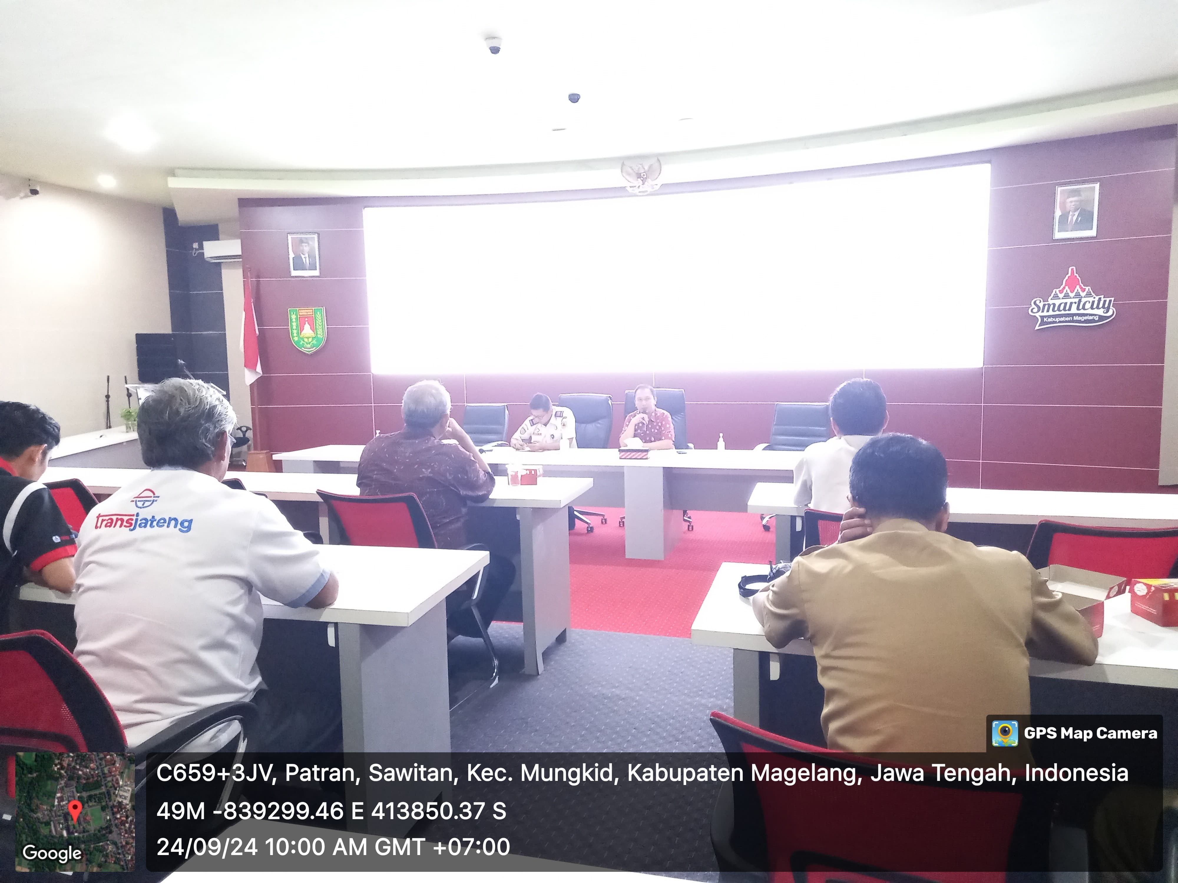 Rapat Evaluasi Penyelenggaraan Trans Jateng Rute Magelang-Purworejo