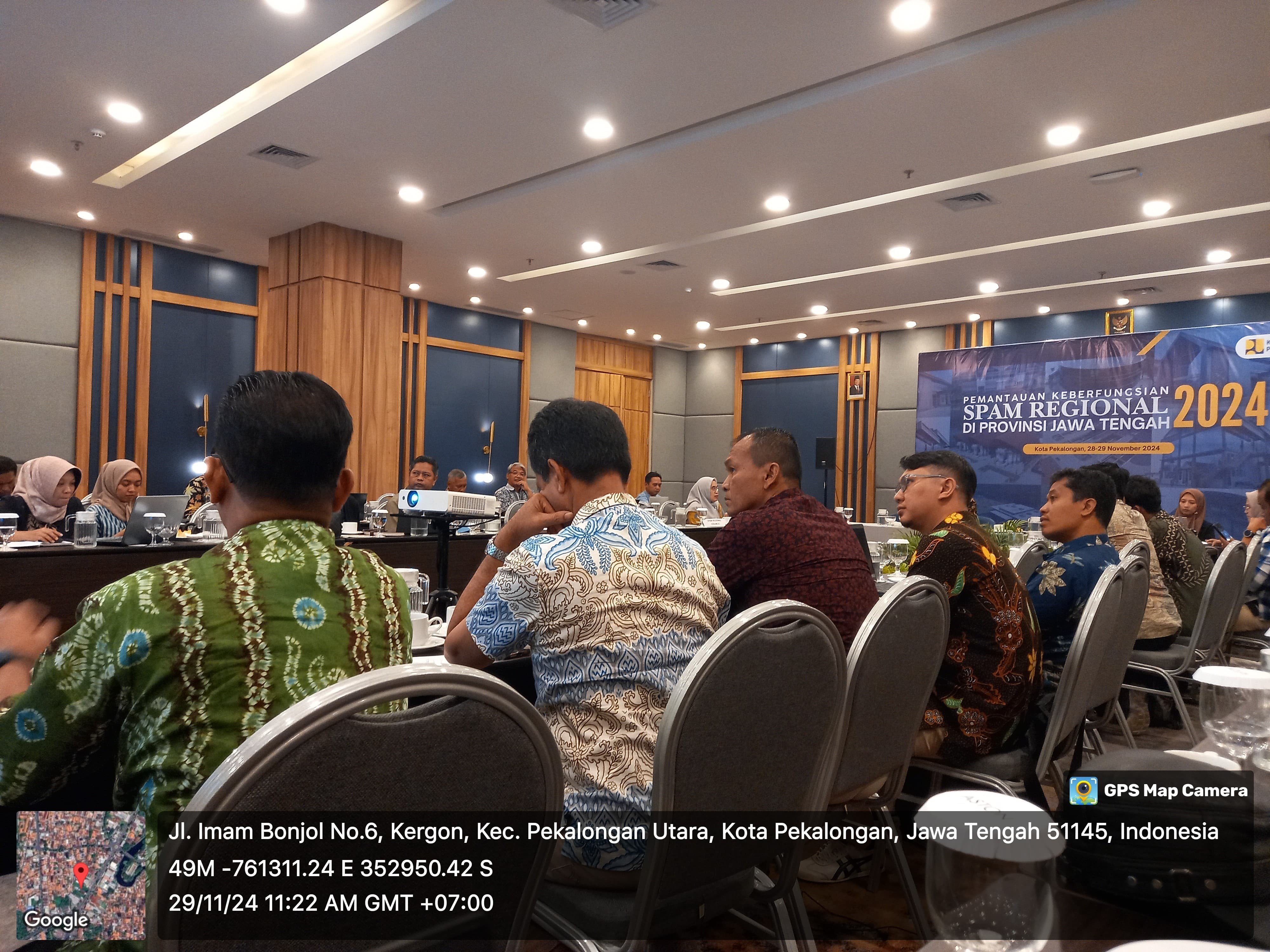 Rapat Monitoring Keberfungsian SPAM Regional Provinsi Jawa Tengah TA 2024