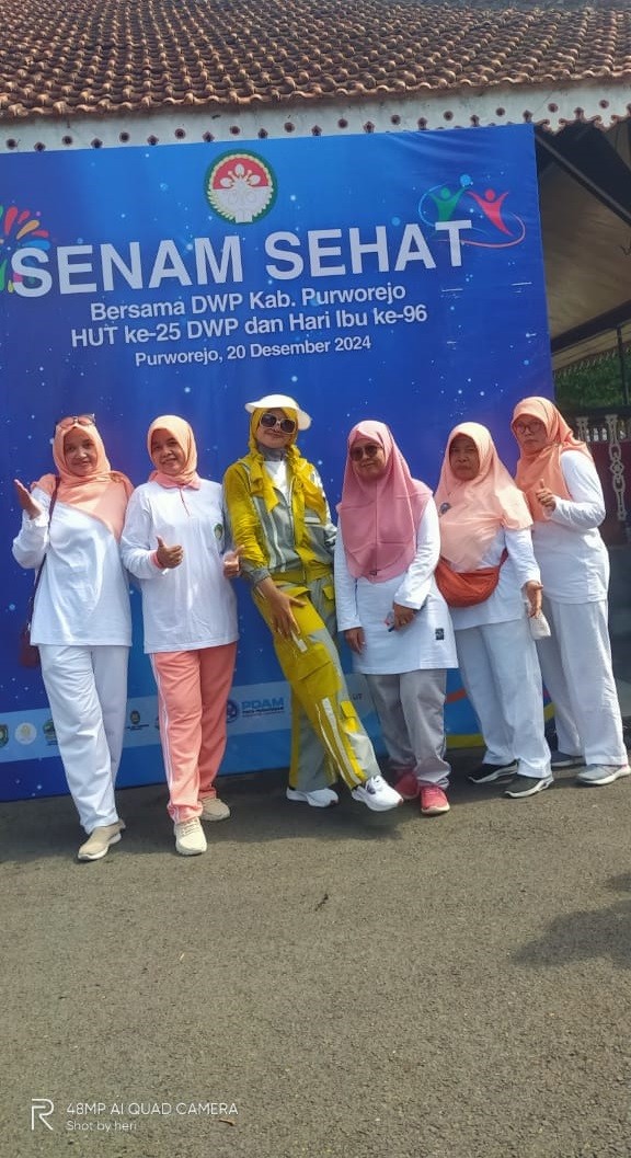 Lomba Senam Sehat dalam Rangka Peringatan HUT ke-25 Dharma Wanita Persatuan Kabupaten Purworejo