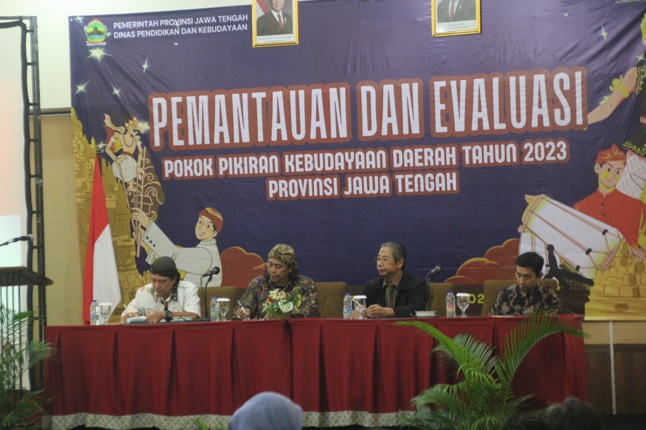 Pemantauan dan Evaluasi Pelaksanaan PPKD Kabupaten/Kota di Provinsi Jawa Tengah Tahun 2023 serta Sinergi Capaian Kinerja Urusan Kebudayaan