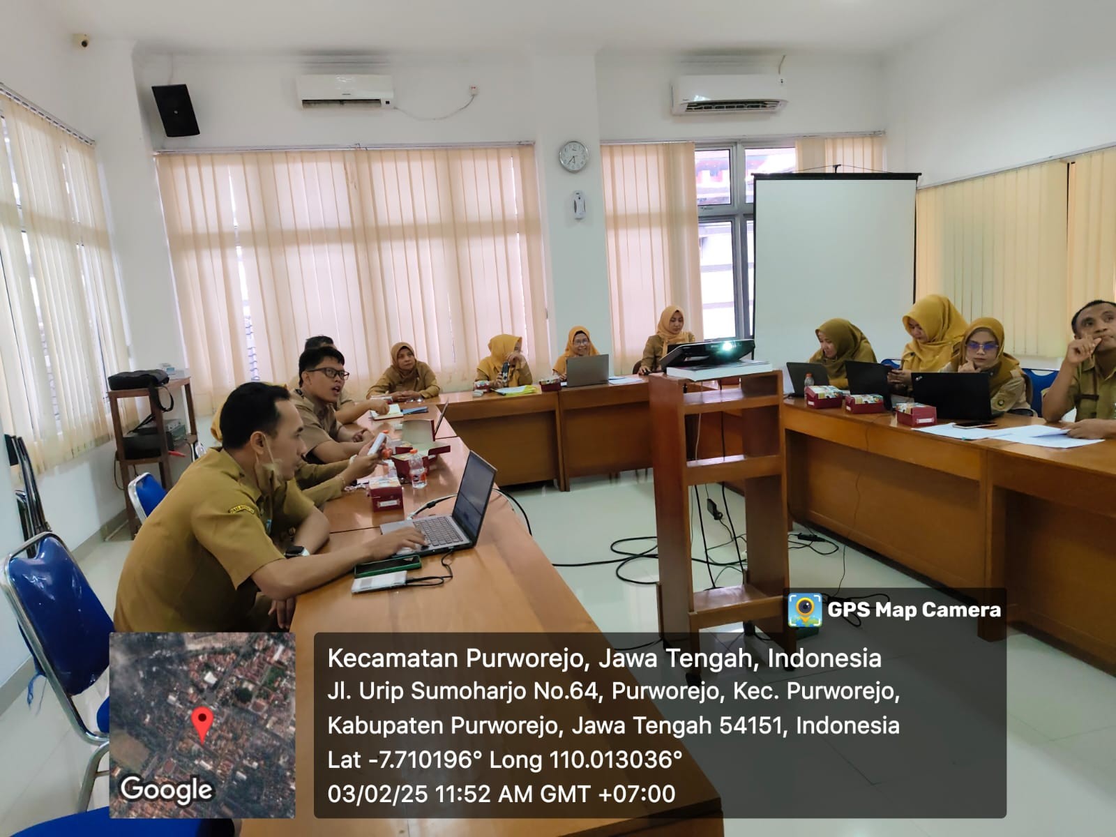 Desk Kelengkapan Data Dukung Kelembagaan Kabupaten Sehat tahun 2025