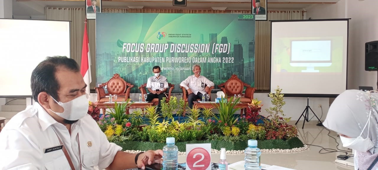 FOKUS GROUP DISCUSSION ( FGD ) PUBLIKASI KABUPATEN PURWOREJO DALAM ANGKA 2022