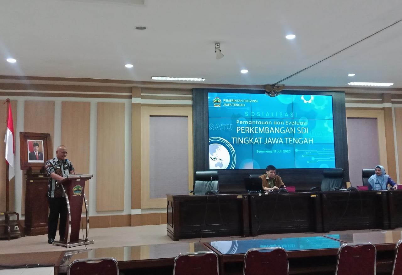 Sosialisasi Pemantauan dan Evaluasi Perkembangan SDI Tingkat Jawa Tengah