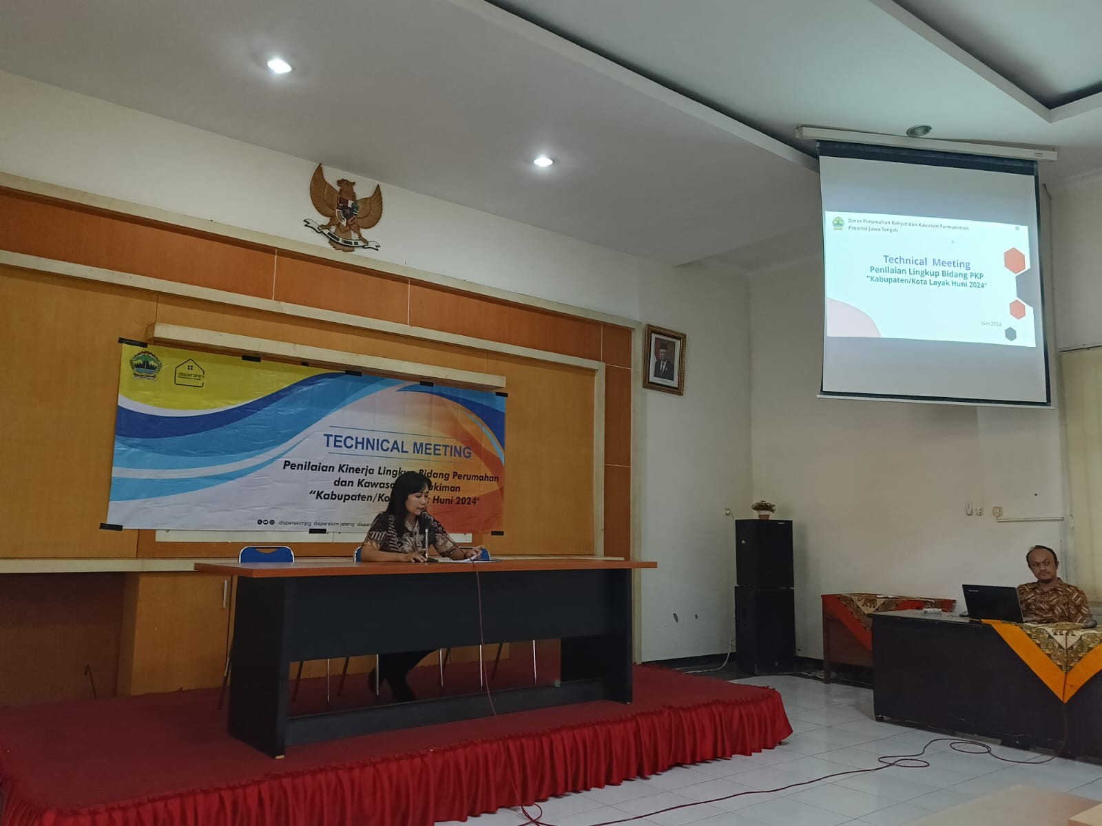 Technical Meeting Pelaksanaan Penilaian Kinerja Lingkup Bidang Perumahan dan Kawasan Permukiman Kabupaten/Kota Layak Huni 2024