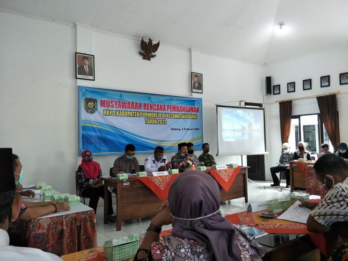 Musrenbang Kecamatan Gebang Tahun 2021