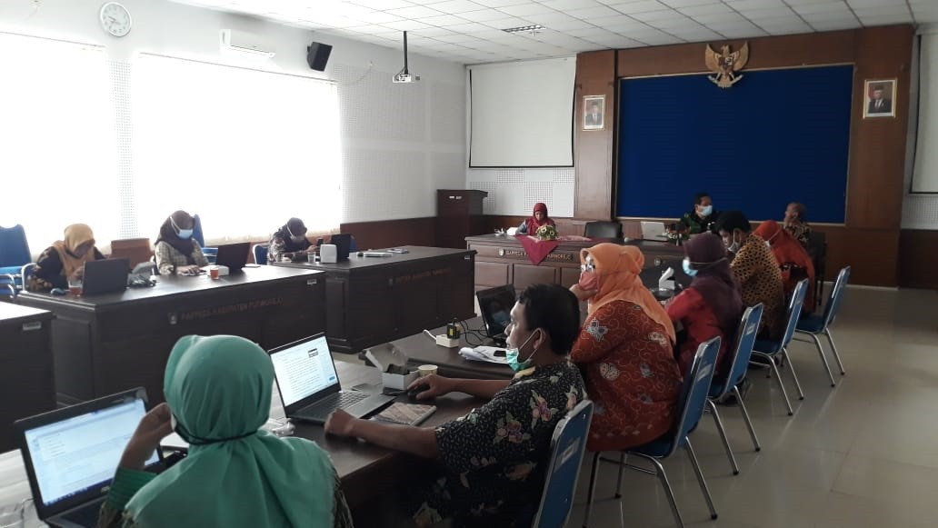 Rapat Koordinasi Persiapan Evaluasi terhadap Hasil Pelaksanaan RKPD 2021 sampai dengan Triwulan I Tahun 2021