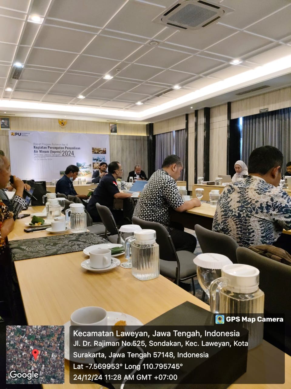 Rapat Evaluasi Bulanan Program Inpres Air Minum Provinsi Jawa Tengah