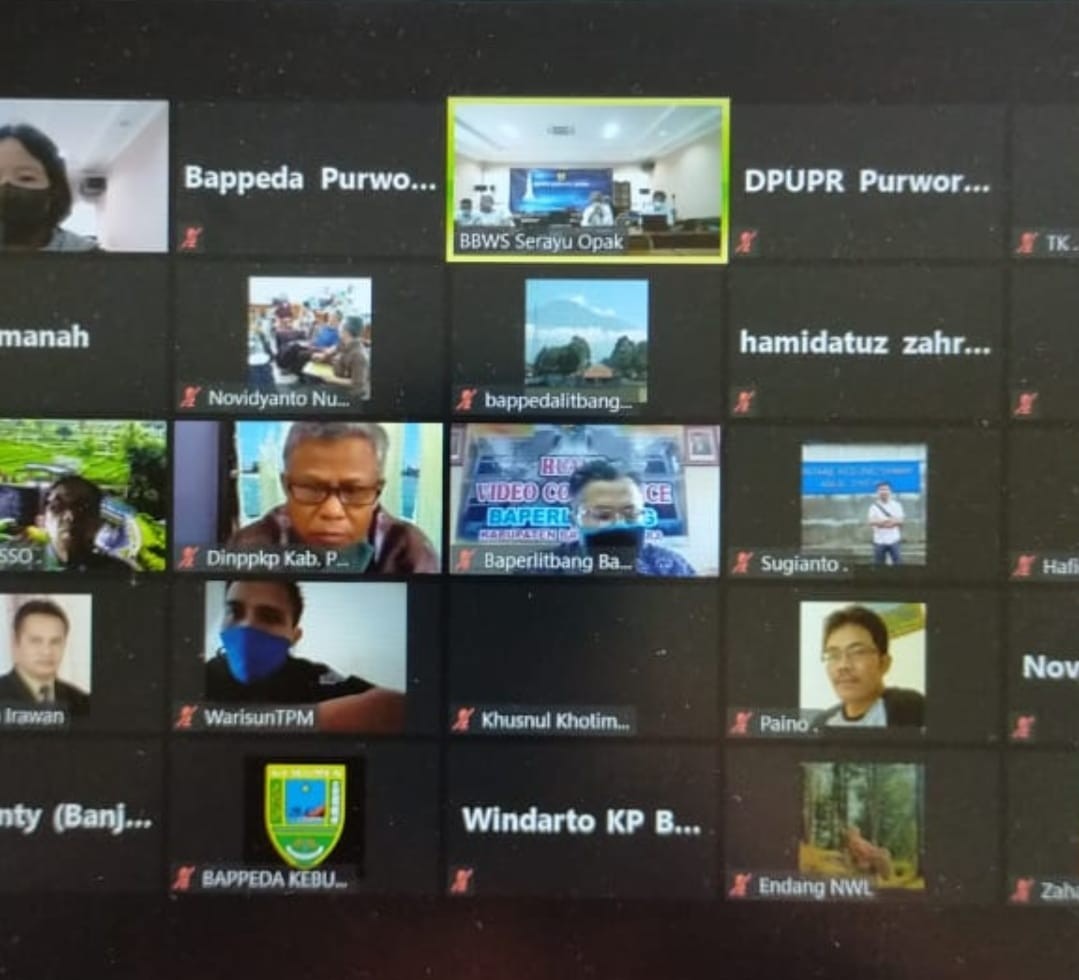 Video Conference Rapat Koordinasi IPDMIP Tahun 2020