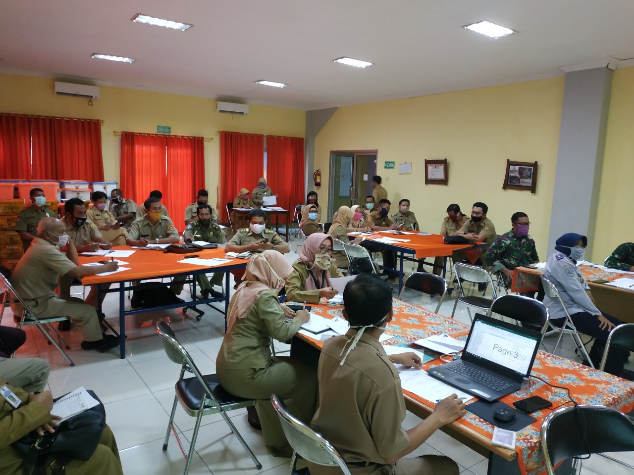 Rapat Koordinasi Rencana Kampanye Percepatan Penanganan Covid 19