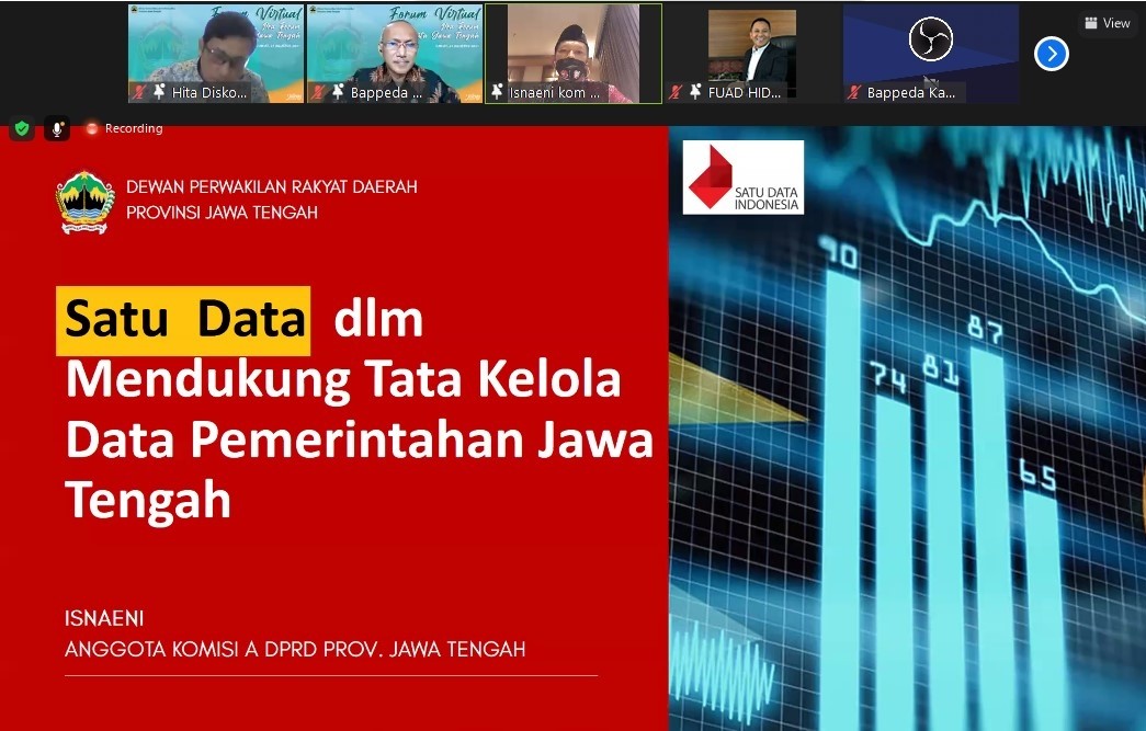 Pra Forum Satu Data Jawa Tengah