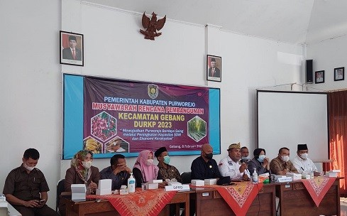 Monitoring Pelaksanaan Musrenbang Kecamatan Gebang Tahun 2022