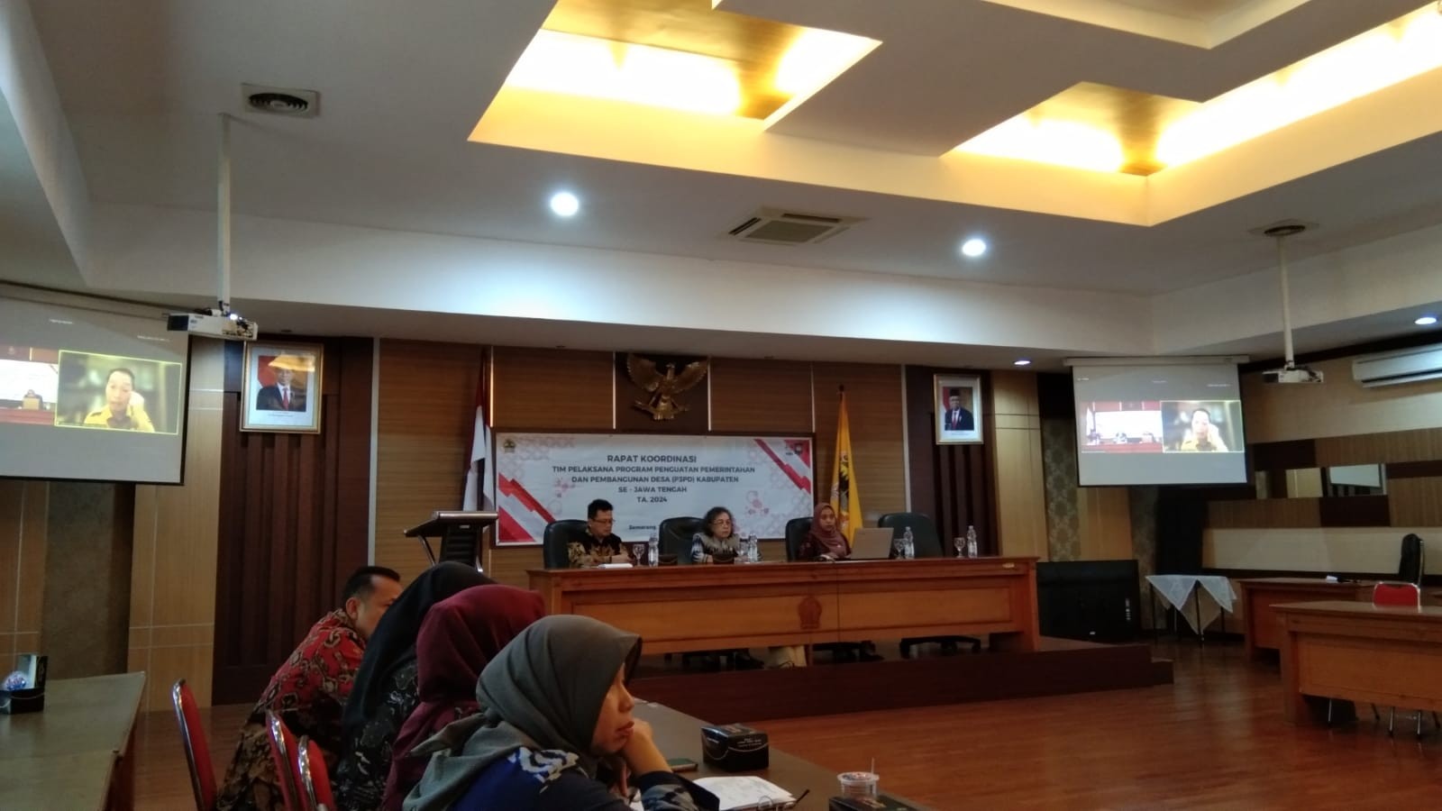 RAPAT KOORDINASI TIM PELAKSANA  PROGRAM PENGUATAN PEMERINTAHAN DAN PEMBANGUNAN DESA (P3PD)