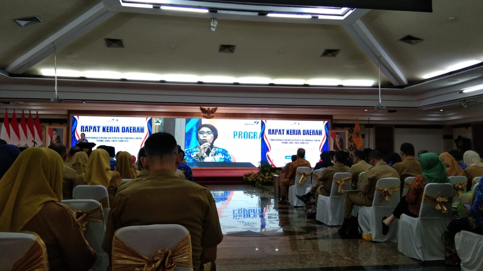 RAPAT KERJA DAERAH  PROGRAM BANGGA KENCANA (PEMBANGUNAN KELUARGA, KEPENDUDUKAN DAN KELUARGA BERENCANA) PROVINSI JAWA TENGAH