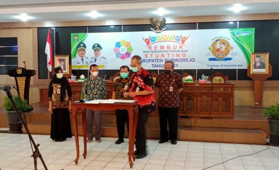 REMBUK STUNTING KABUPATEN PURWOREJO DALAM RANGKA  PENANGGULANGAN DAN PERCEPATAN PENURUNAN STUNTING  DI KABUPATEN PURWOREJO 